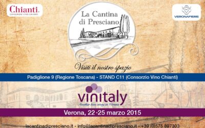 La Cantina di Presciano partecipa al Vinitaly 2014